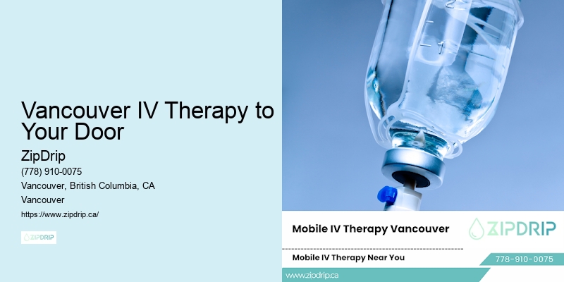 Vancouver IV Therapy to Your Door