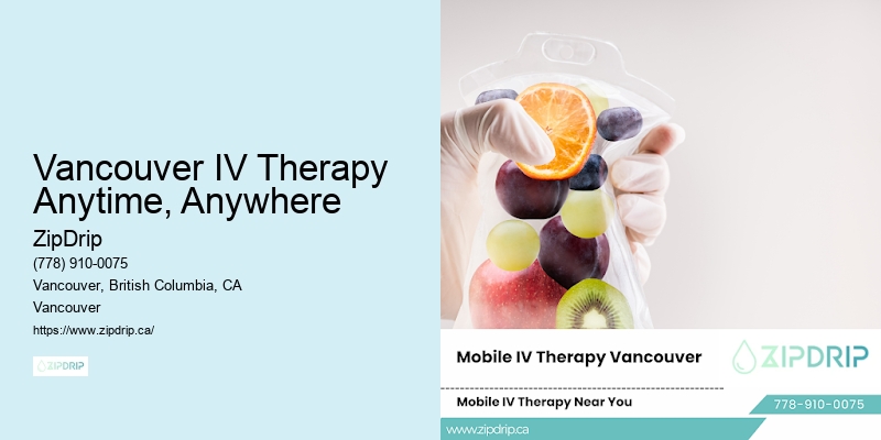 Vancouver IV Therapy Anytime, Anywhere
