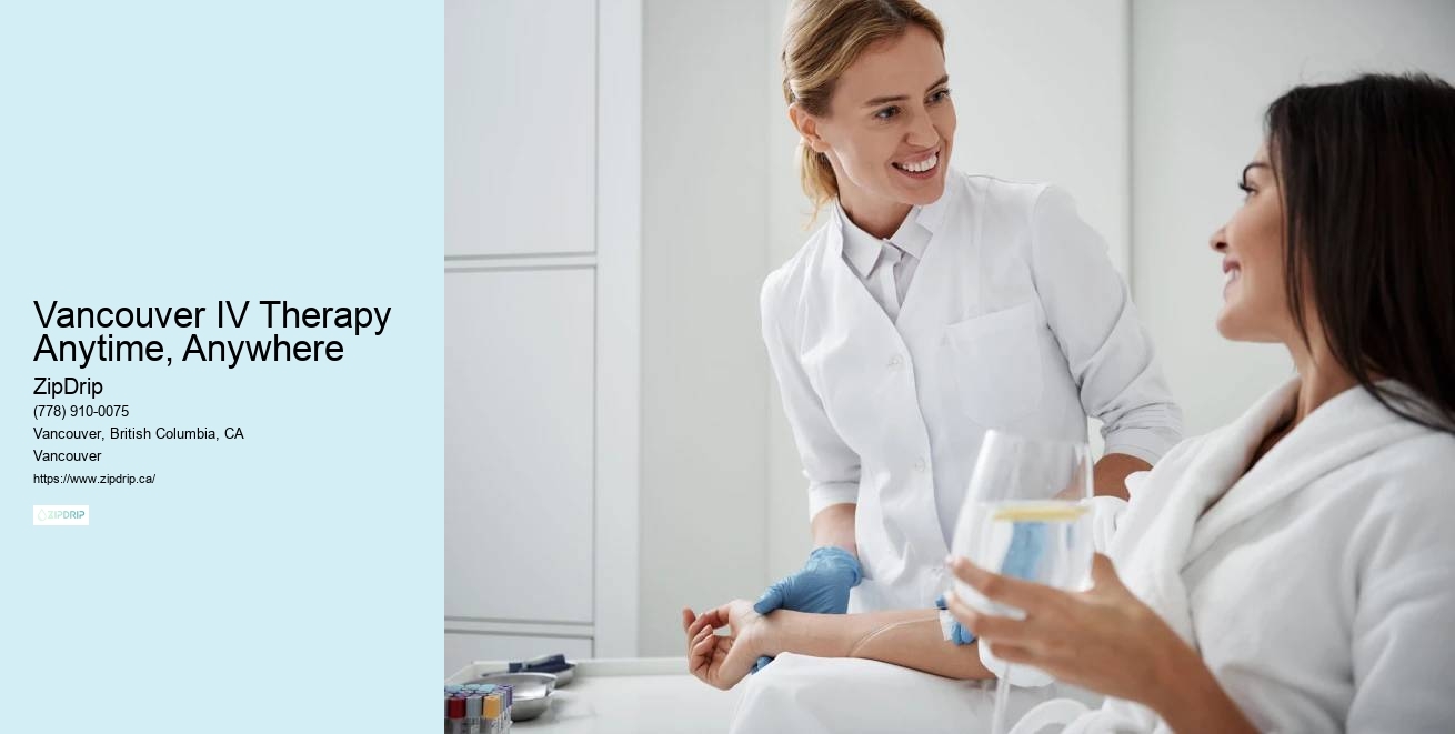 Home-Based IV Drip Vancouver IV Therapy Anytime, Anywhere