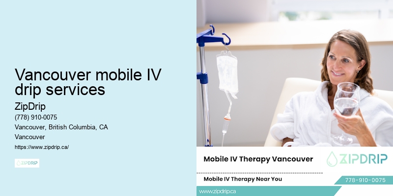 Vancouver mobile IV drip services