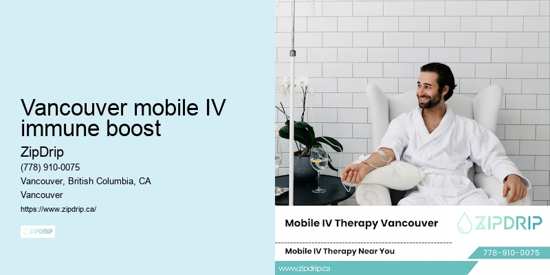 Vancouver mobile IV immune boost