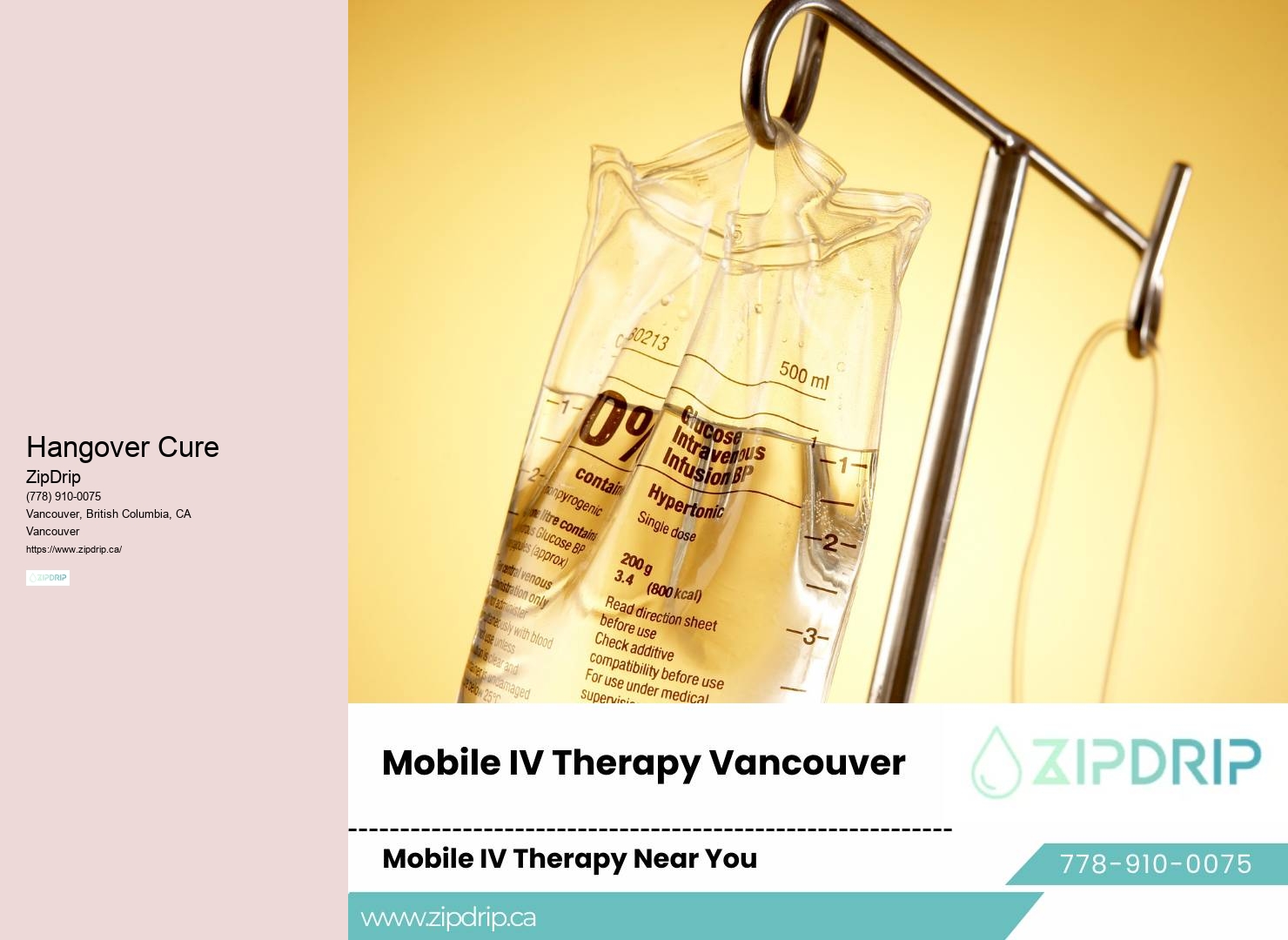 Vancouver Mobile IV Infusion Services