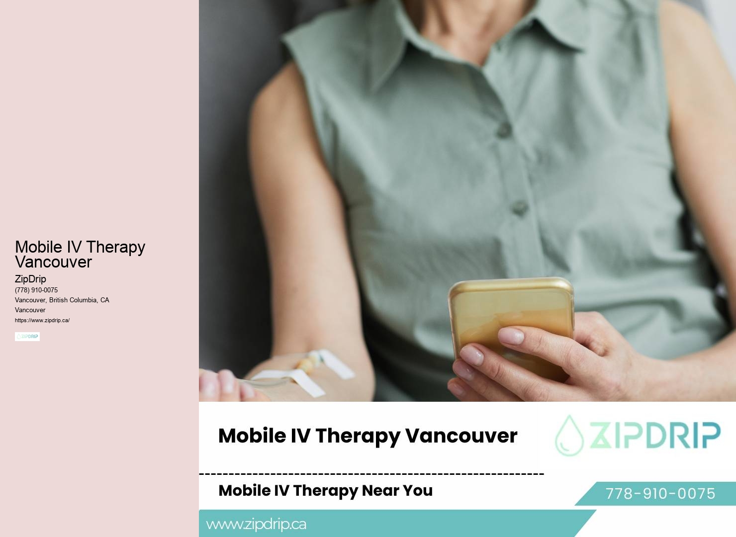 Hangover Relief Mobile Service