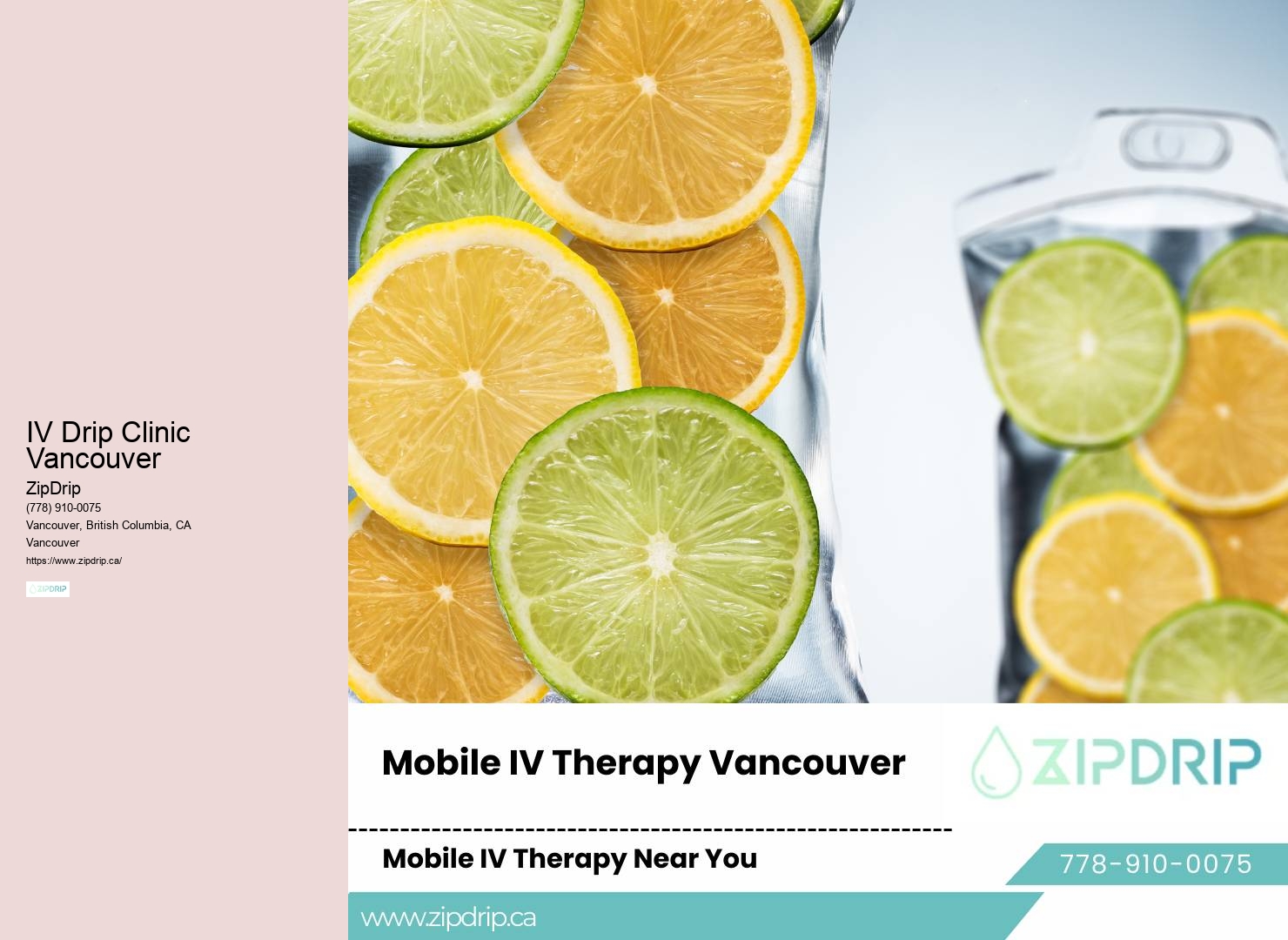 Vancouver Mobile Intravenous Hydration