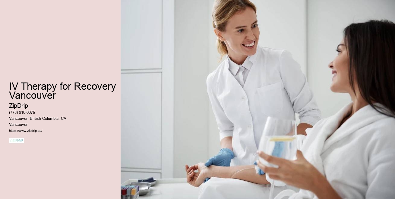 IV Therapy for Detox and Recovery Vancouver