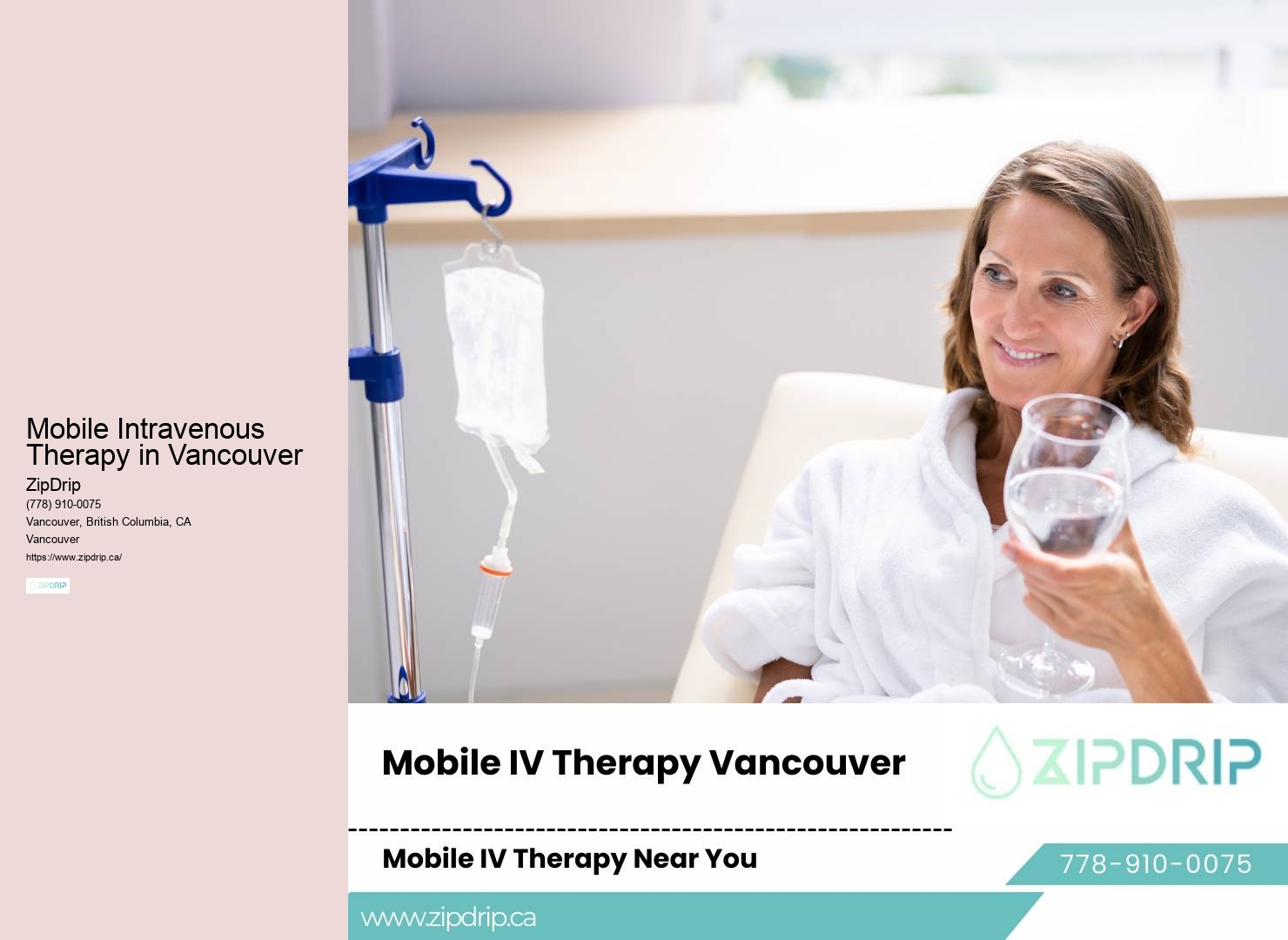 Vancouver Mobile IV Hydration Solutions