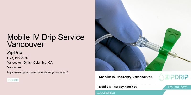 Mobile IV Drip Service Vancouver