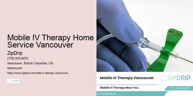 Mobile IV Therapy Home Service Vancouver
