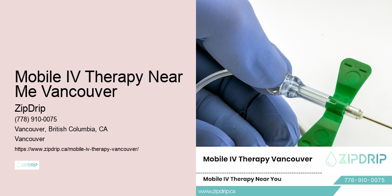 Mobile IV Therapy Near Me Vancouver