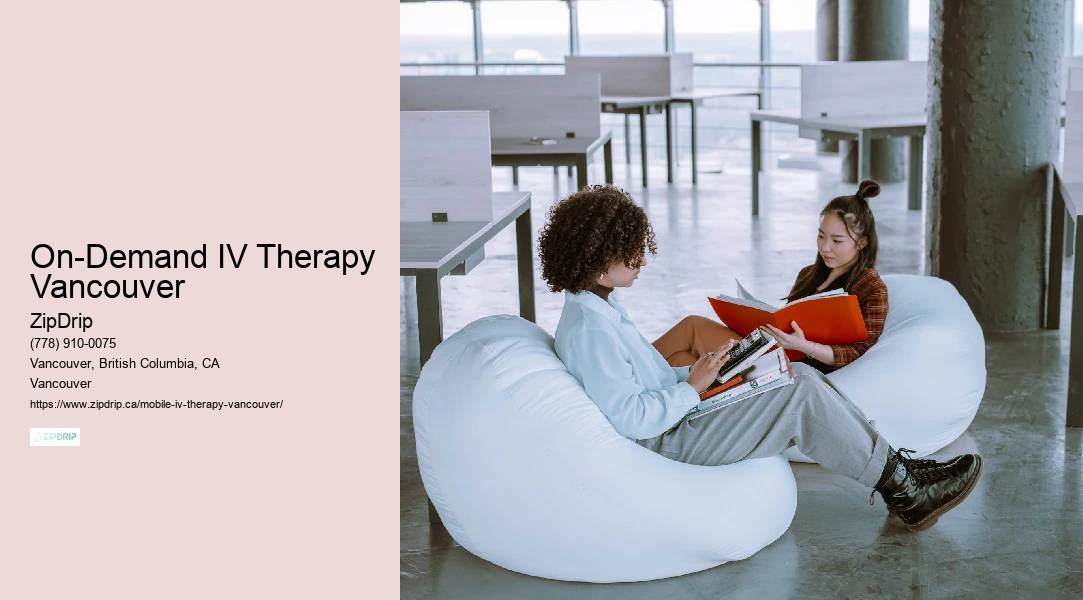 Mobile IV therapy options On-Demand IV Therapy Vancouver