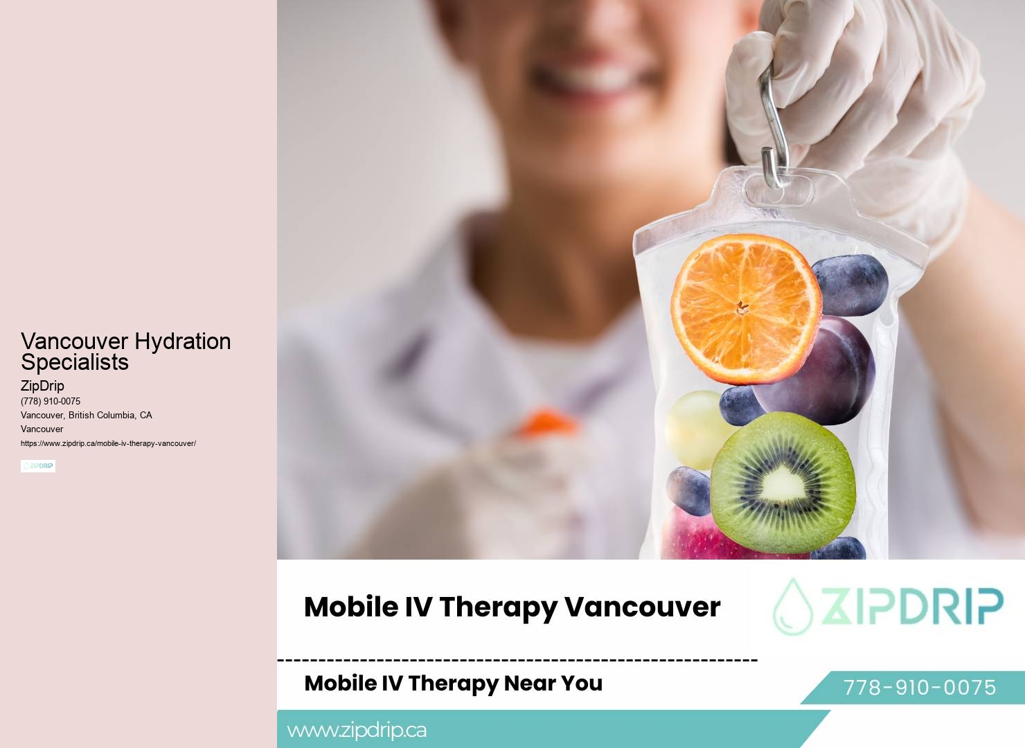 Vancouver mobile IV clinic