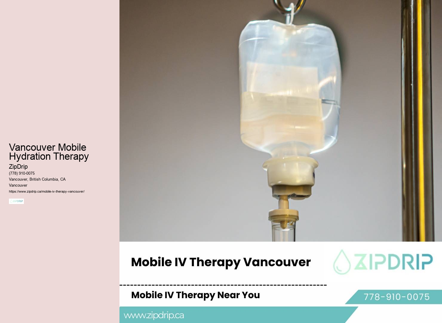 Vancouver IV infusion treatment